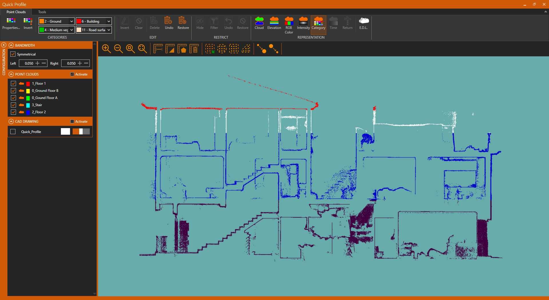 Aplitop Tcp Point Cloud Editor | Software edición de nube de puntos